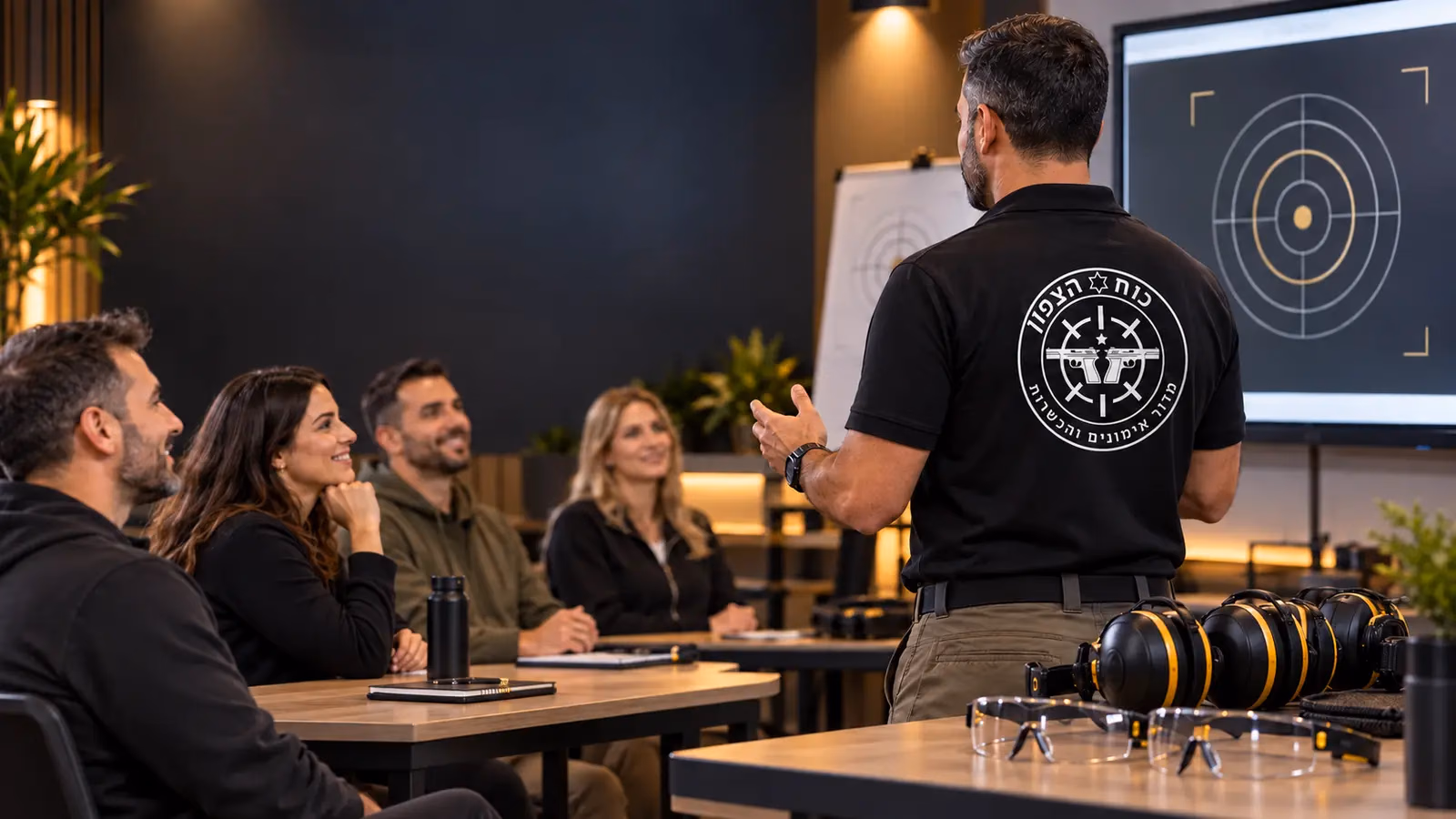 Professional briefing before training