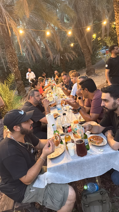 ארוחה משותפת במפגש הקהילה
